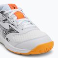Vaikiški batai Mizuno Stealth Star 3 white/fiery coral 2/citrus 7