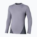 Vyriški bėgimo marškinėliai ilgomis rankovėmis Mizuno Tech Thermal Charge quiksilver