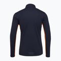 Vyriški bėgimo marškinėliai ilgomis rankovėmis Mizuno Tech Thermal Charge Half Zip baritone blue 2