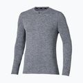 Vyriški bėgimo marškinėliai ilgomis rankovėmis Mizuno Core Impulse Half Zip Tee quicksilver