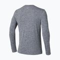 Vyriški bėgimo marškinėliai ilgomis rankovėmis Mizuno Core Impulse Half Zip Tee quicksilver 2