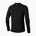 Vyriški bėgimo marškinėliai ilgomis rankovėmis Mizuno Core Impulse Half Zip Tee black 2