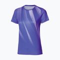 Moteriški bėgimo marškinėliai Mizuno Core Graphic Tee iris bloom