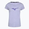 Moteriški bėgimo marškinėliai Mizuno Core Runbird Tee icelandic blue