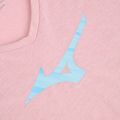 Moteriški bėgimo marškinėliai Mizuno Core Runbird Tee bleached mauve 3