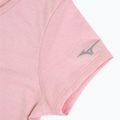 Moteriški bėgimo marškinėliai Mizuno Core Runbird Tee bleached mauve 4