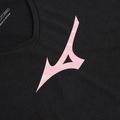 Moteriški bėgimo marškinėliai Mizuno Core Runbird Tee black/mauve 3