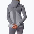 Moteriška bėgimo striukė Mizuno Active Warm Hybrid Full Zip Hooded quicksilver 3