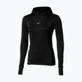 Moteriškas bėgimo džemperis Mizuno Active Warm Hooded black