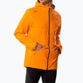 Vyriška bėgimo striukė Mizuno Tech Thermal Charge Hooded tangelo