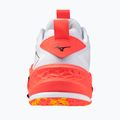 Batai rankiniam Mizuno Wave Stealth Neo 2 white/flery coral 2/citrus 3