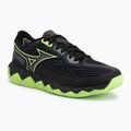 Padelio batai Mizuno Wave Enforce Tour 2 black/foliage green/glowing ap
