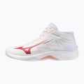 Moteriški tinklinio bateliai Mizuno Lightning Select Mid white/rose elegance/lava falls