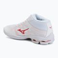 Moteriški tinklinio bateliai Mizuno Wave Lightning Pro Mid white/rose elegance/lava falls 3
