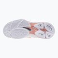 Moteriški tinklinio bateliai Mizuno Wave Lightning Pro white/rose elegance/lava falls 9