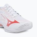 Moteriški tinklinio bateliai Mizuno Wave Lightning Pro white/rose elegance/lava falls 7