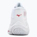 Moteriški tinklinio bateliai Mizuno Wave Lightning Elite Mid white/rose elegance/lava falls 6