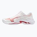 Moteriški tinklinio bateliai Mizuno Wave Lightning Elite white/rose elegance/lava falls 8