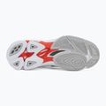 Tinklinio bateliai Mizuno Wave Lightning Pro Mid white/black/fiery red 4