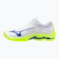 Tinklinio bateliai Mizuno Wave Lightning Pro white/lightning yellow/dazzling blue 8
