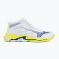 Tinklinio bateliai Mizuno Wave Lightning Elite Mid white/lighting yellow/dazzling blue 2