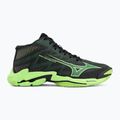 Tinklinio bateliai Mizuno Wave Lightning Elite Mid black/glowing apple/mandarin orange 2
