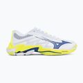 Tinklinio bateliai Mizuno Wave Lightning Elite white/lighting yellow/dazzling blue 2