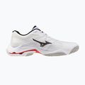 Tinklinio bateliai Mizuno Wave Lightning Elite white/black/fiery red 2