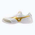 Futbolo bateliai Mizuno Morelia Sala Elite IN white/football gold/galaxy silver