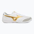 Futbolo bateliai Mizuno Morelia Sala Elite IN white/football gold/galaxy silver 2
