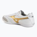 Futbolo bateliai Mizuno Morelia Sala Elite IN white/football gold/galaxy silver 3