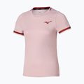 Moteriški teniso marškinėliai Mizuno Stargazer Tee pinkesque 3