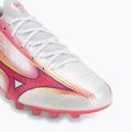Futbolo batai Mizuno Alfa III Elite AG white/fuchsia purple 7