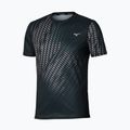 Vyriški bėgimo marškinėliai Mizuno Core Graphic Tee black/gray