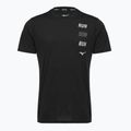Vyriški bėgimo marškinėliai Mizuno Core Run Short Sleeve Tee black