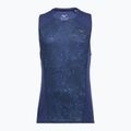 Vyriški bėgimo marškinėliai Mizuno Active DryAeroFlow Graphic Tank Top estate blue