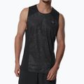 Vyriški bėgimo marškinėliai Mizuno Active DryAeroFlow Graphic Tank Top black/gray
