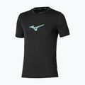 Vyriški bėgimo marškinėliai Mizuno Core Runbird Tee black