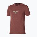 Vyriški bėgimo marškinėliai Mizuno Core Runbird Tee copper brown
