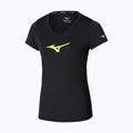 Moteriški bėgimo marškinėliai Mizuno Core Runbird Tee black