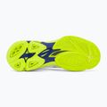 Tinklinio bateliai Mizuno Wave Lightning Pro Mid white/lighting yellow/dazzling blue 4