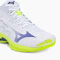 Tinklinio bateliai Mizuno Wave Lightning Pro Mid white/lighting yellow/dazzling blue 7