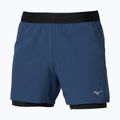 Vyriški bėgimo šortai Mizuno Core 5.5 Inches 2in1 estate blue
