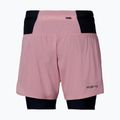 Moteriški bėgimo šortai Mizuno Trail Multipocket 2In1 Short rose elegance 2