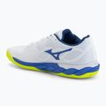 Vyriški teniso batai Mizuno Wave Enforce Court AC white/dazzling blue/lightning 3