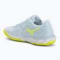 Moteriški teniso batai Mizuno Wave Enforce Court CC W ice water/lightning yellow/ancient 3