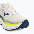 Vyriški bėgimo batai Mizuno Wave Sky 9 snow white/surf the web/lightning yellow 7