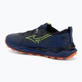 Vyriški bėgimo batai Mizuno Wave Daichi 9 estate blue/lightning yellow 3