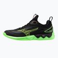 Tinklinio bateliai Mizuno Wave Luminous 3 black/glowing apple/mandarin orange