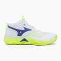 Tinklinio bateliai Mizuno Wave Momentum Elite Mid white/lightning yellow/dazzling blue 2